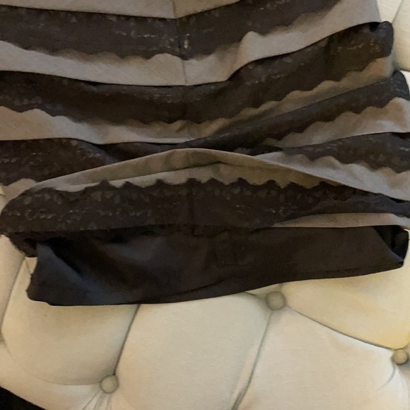 NWT Robert Rodriguez  Grey and Black Skirt - Picture 5 of 13